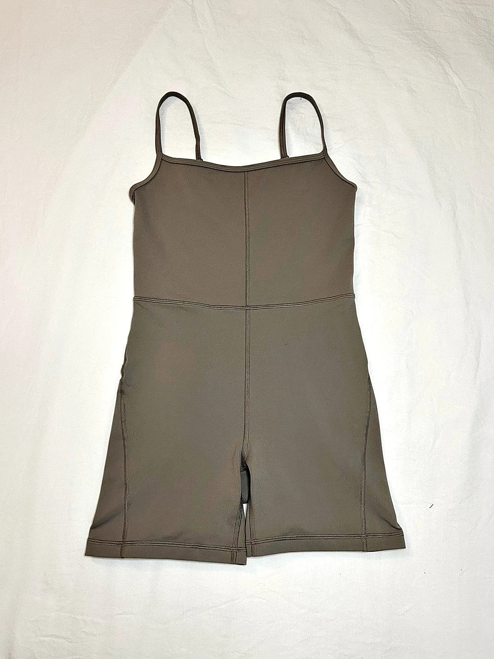 Aritzia Golden Brown Romper